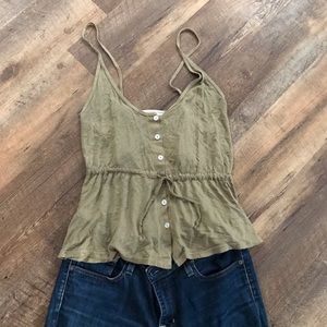 Urban Outfitters Button Top